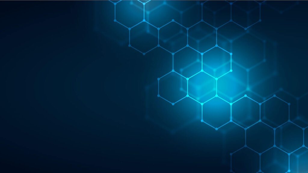blog and new background of hexs for the landing pages