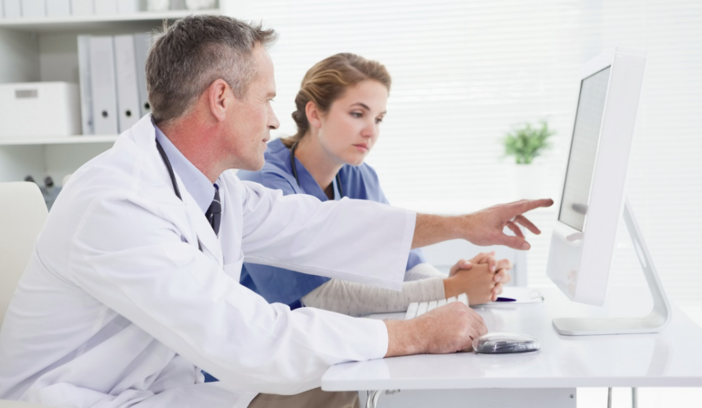 Clinical educators reviewing healthcare competencies and identifying workforce skill gaps among nursing staff | CHCI