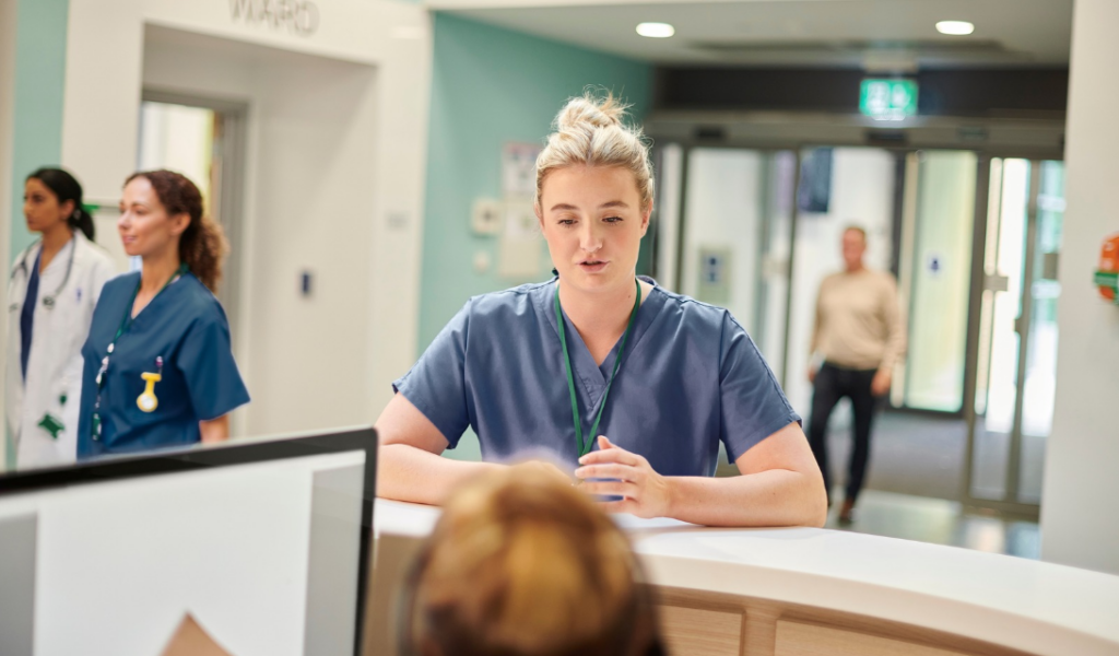 Nurse educator supporting competency-based orientation as part of healthcare competency management to improve nurse retention | CHCI
