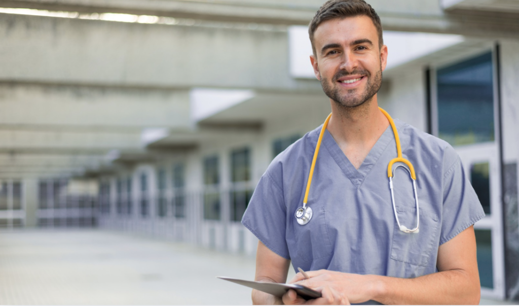 Nurse Educator Completing Competency Assessment Documentation on a Tablet | Creative Health Care Insight