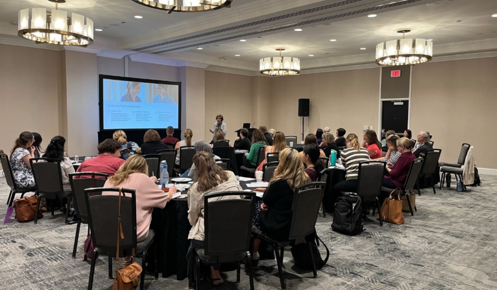 Dr. Ellen Joswiak leading CHCI&rsquo;s TSAM&reg; and competency workshop for healthcare professionals | Creative Health Care Insight 