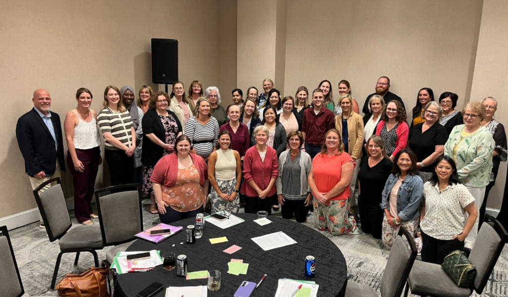 Healthcare professionals participating in an interactive TSAM&reg; implementation workshop led by Dr. Ellen Joswiak | Creative Health Care Insight